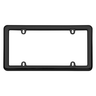 Cruiser® - Nouveau Style Black License Plate Frame