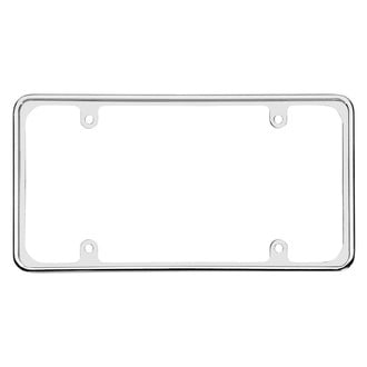 Cruiser® - Perimeter Style Chrome License Plate Frame