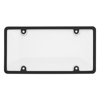 Cruiser® - Tuf Clear Bubble Shield with Black License Frame Kit