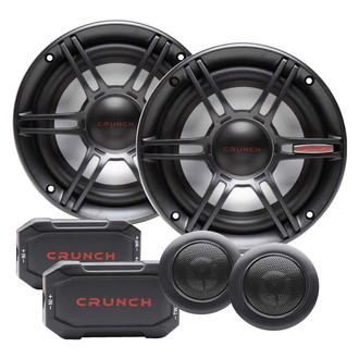 Crunch® - CS Series 6-1/2" 2-Way 300W Component Speakers