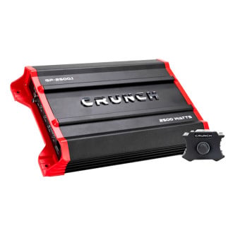 Crunch® - Ground Pounder 2500W Mono Class AB Amplifier