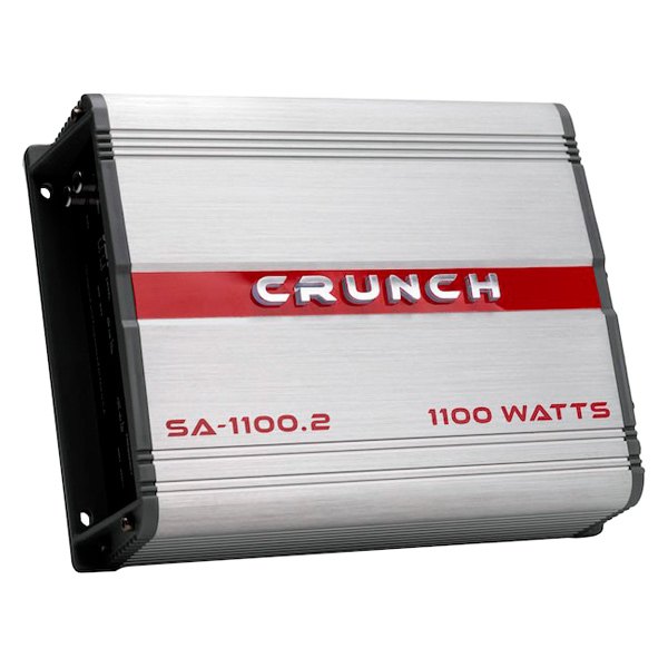 Crunch® - Smash Series 1100W 2-Channel Class AB Amplifier