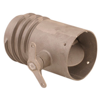 Crushproof® - 5" Outside Venting Duct Hose Connector with Damper