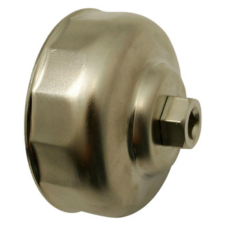 CTA® - 14 Flutes 64 mm Heavy Duty Aluminum Cap Style Oil Filter Wrench