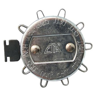 CTA® - 0.025" to 0.060" 9-Wire Spark Plug Gauge with Gap Adjusting Tool