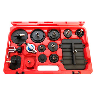 CTA® - 13-piece Brake Bleeder Master Cylinder Adapter Kit