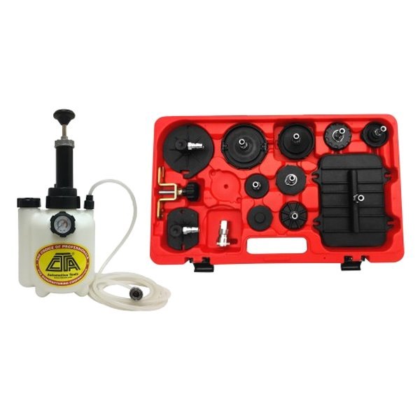 CTA® - 1/2" Pressure Brake Bleeder and Adapter Master Kit