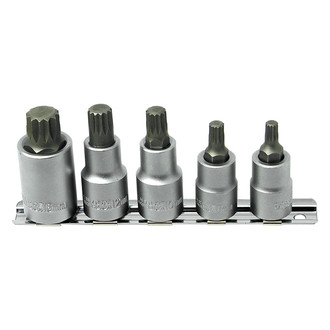 CTA® - 5-piece 2-1/4" 3/8" Drive 12-Point Triple Square "XZN" Wrenches Kit