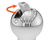 1/4-turn lock activation for easy locking and unlocking