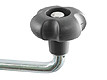 Available with a top-wind design with claw handle