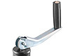 Available with a top-wind design with claw handle