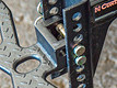 Cast steel construction for dependable strength