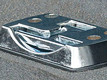 Protected by a durable chrome-plated finish