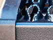 Protected by corrosion resistant powder coat