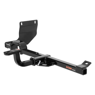 CURT® - Class 1 Square Exposed Trailer Hitch with 1-1/4" Receiver Opening (With Standard Ball Mount Insert, 2000/200 Weight Capacity)