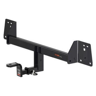 CURT® - Class 1 Square Concealed Trailer Hitch with 1-1/4" Receiver Opening (With Standard Ball Mount Insert, 2000/200 Weight Capacity)