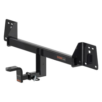 CURT® - Class 1 Square Concealed Trailer Hitch with 1-1/4" Receiver Opening (With Standard Ball Mount Insert, 2000/200 Weight Capacity)