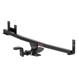 CURT® - Class 1 Square Concealed Trailer Hitch with 1-1/4" Receiver Opening (With Standard Ball Mount Insert, 2000/200 Weight Capacity)