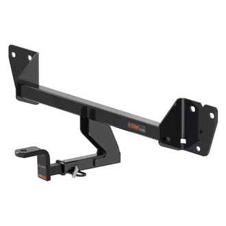 CURT® - Class 1 Square Concealed Trailer Hitch with 1-1/4" Receiver Opening (With Standard Ball Mount Insert, 2000/200 Weight Capacity)
