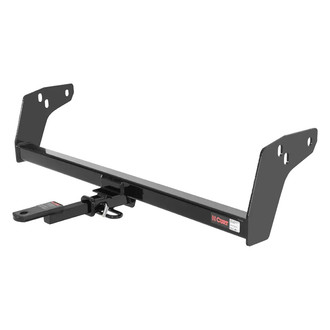 CURT® - Class 2 Square Concealed Trailer Hitch with 1-1/4" Receiver Opening (With Standard Ball Mount Insert, 3500/350 Weight Capacity)