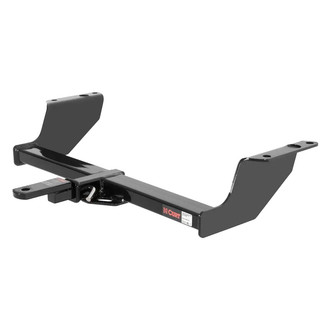 CURT® - Class 2 Square Exposed Trailer Hitch with 1-1/4" Receiver Opening (With Standard Ball Mount Insert, 3500/350 Weight Capacity)