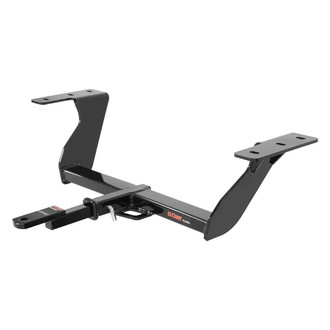 CURT® - Class 2 Square Exposed Trailer Hitch with 1-1/4" Receiver Opening (With Standard Ball Mount Insert, 3500/350 Weight Capacity)