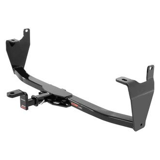 CURT® - Class 2 Square Exposed Trailer Hitch with 1-1/4" Receiver Opening (With Standard Ball Mount Insert, 3500/350 Weight Capacity)