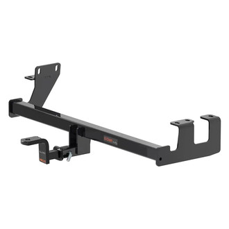 CURT® - Class 2 Square Concealed Trailer Hitch with 1-1/4" Receiver Opening (With Standard Ball Mount Insert, 3500/350 Weight Capacity)