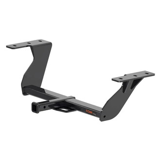 CURT® - Class 2 Round Exposed Trailer Hitch with 1-1/4" Receiver Opening (W/O Insert, 3500/350 Weight Capacity)