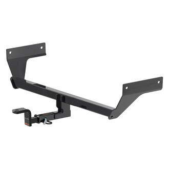 CURT® - Class 1 Square Concealed Trailer Hitch with 1-1/4" Receiver Opening (With Standard Ball Mount Insert, 2000/200 Weight Capacity)