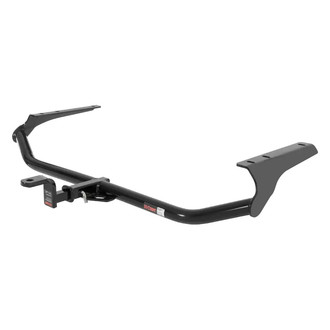 CURT® - Class 2 Round Exposed Trailer Hitch with 1-1/4" Receiver Opening (With Standard Ball Mount Insert, 3500/350 Weight Capacity)