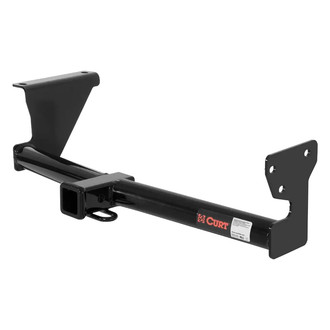 CURT® - Class 3 Round Exposed Trailer Hitch with 2" Receiver Opening (4000/400 Weight Capacity)