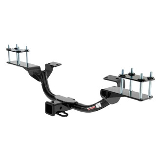 CURT® - Class 3 Round Exposed Trailer Hitch with 2" Receiver Opening (3500/350 Weight Capacity)