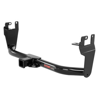CURT® - Class 3 Round Exposed Trailer Hitch with 2" Receiver Opening (3500/525 Weight Capacity)