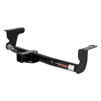 CURT® - Class 3 Round Exposed Trailer Hitch with 2" Receiver Opening (4000/400 Weight Capacity)