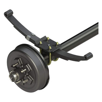 CURT® - RV Brake Hub Assembly - 8 on 6.5"; 5/8" Stud; 8,000 lbs.