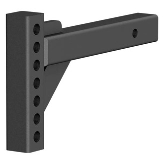 CURT® - 7-1/2" Drop Adjustable Hitch Bar for 2" Receivers (12" Length, 5-1/2" Rise)