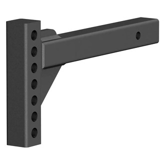 CURT® - 7-1/2" Drop Adjustable Hitch Bar for 2" Receivers (14" Length, 5-1/2" Rise)