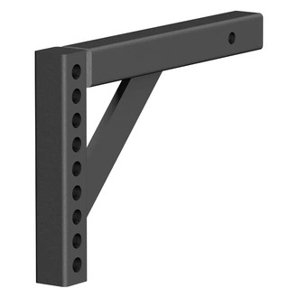CURT® - 11" Drop Adjustable Hitch Bar for 2" Receivers (14" Length, 9" Rise)