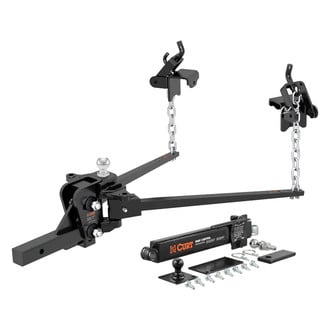 CURT® - Weight Distribution Hitch with 2-5/16'' Trailer Ball and Sway Control for 2" Receivers