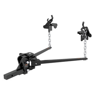 CURT® - Trunnion Spring Short Arm Weight Distribution Hitch for 2" Receivers (1000 lbs TW / 10000 lbs GTW)