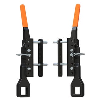 CURT® - Replacement TruTrack Trailer-Mounted Support Brackets with Handles (2-Pack)