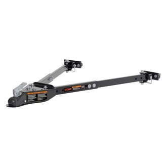CURT® - Adjustable Tow Bar with 2" Coupler