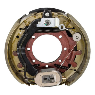 CURT® - Forward Self-Adjusting Brakes - 12-1/4" x 5" Passenger-Side, 12-16K, 7-Bolt
