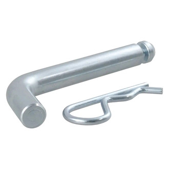 CURT® - 5/8" Zinc Grooved With Clip for 2-1/2" Receivers