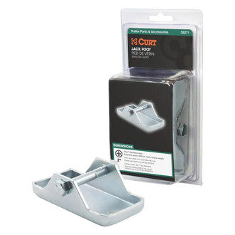 CURT® - Bolt-On Design Jack Foot