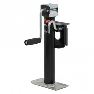Curt Fabricación Cur28112 Bolt-On Marino Giratoria Jack 10# Capacidad