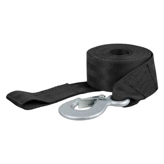CURT® - 20' 1,100 lbs Winch Strap with Snap Hook