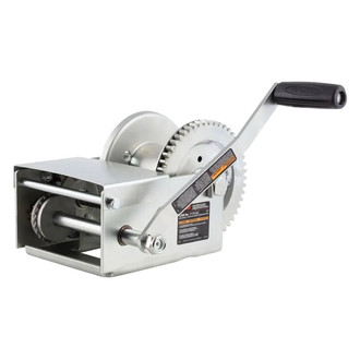CURT® - 2,500 lbs Hand-Crank Brake Winch