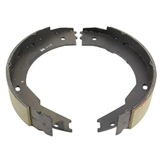 CURT® - Trailer Brake Shoes & Lining - 12-1/4" x 3-3/8" Passenger-Side Self-Adjusting